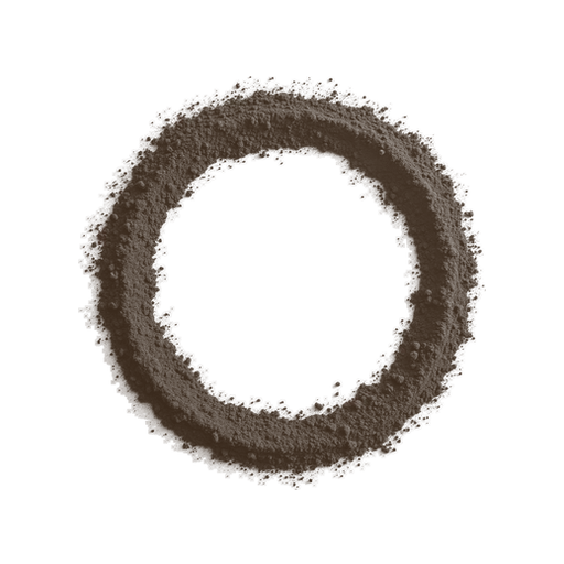 Circle, drawn in coffee grounds