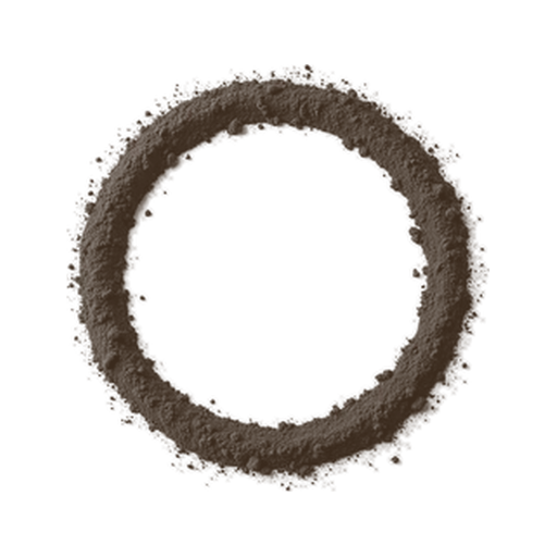 Ring, drawn in coffee grounds