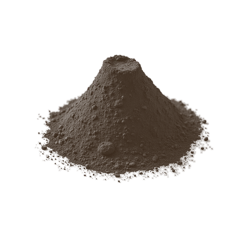 Volcano, drawn in coffee grounds